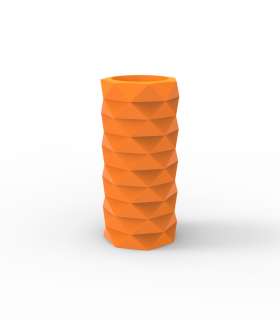 Vondom - MARQUIS Blumentopf - orange - Ø 25 x 53 cm - lackiert - outdoor