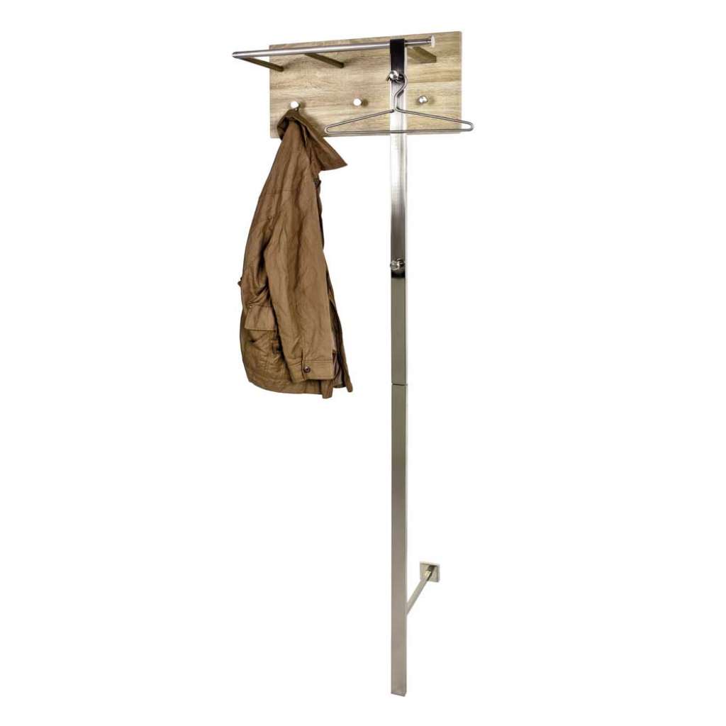 Garderobe in Eiche Dekor hängend