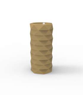 Vondom - MARQUIS Blumentopf - beige - Ø 25 x 53 cm - Bewässerungssytem - outdoor