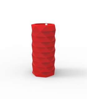 Vondom - MARQUIS Blumentopf - rot - Ø 25 x 53 cm - Bewässerungssytem - outdoor