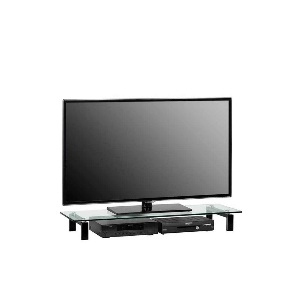 TV Aufsatz in Schwarz Metall