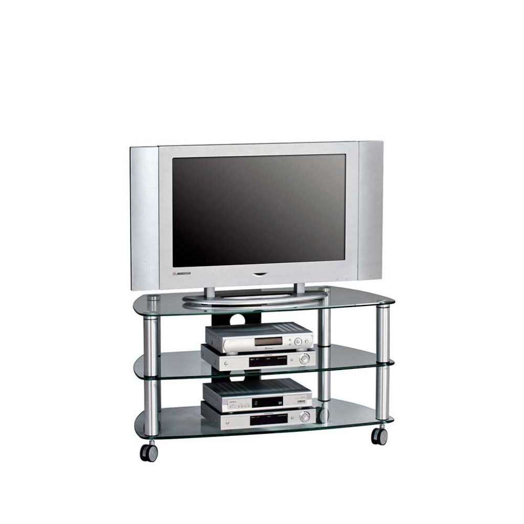TV Wagen auf Rollen Glas