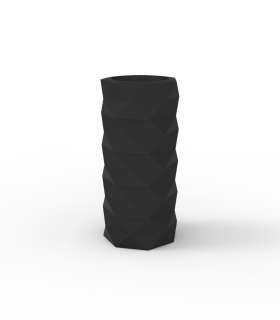 Vondom - MARQUIS Blumentopf - schwarz - Ø 30 x 82 cm - Basic - outdoor