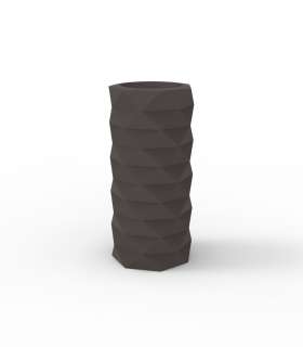 Vondom - MARQUIS Blumentopf - bronze - Ø 30 x 82 cm - Basic - outdoor