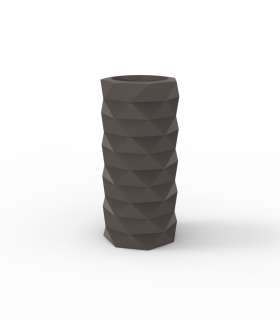 Vondom - MARQUIS Blumentopf - bronze - Ø 30 x 82 cm - lackiert - outdoor