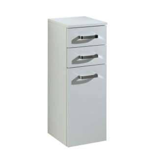 Badezimmer Unterschrank in Weiß 30 cm