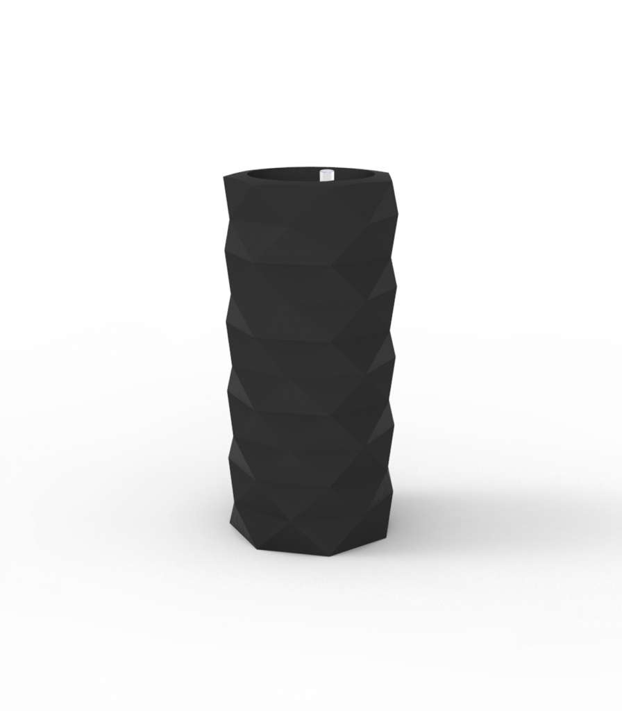 Vondom - MARQUIS Blumentopf - schwarz - Ø 30 x 82 cm - Bewässerungssytem - outdoor