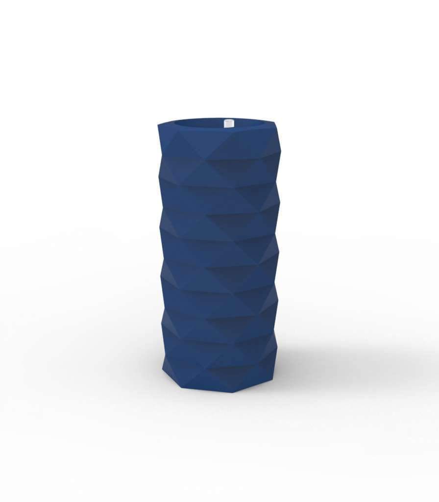 Vondom - MARQUIS Blumentopf - navy - Ø 30 x 82 cm - Bewässerungssytem - outdoor