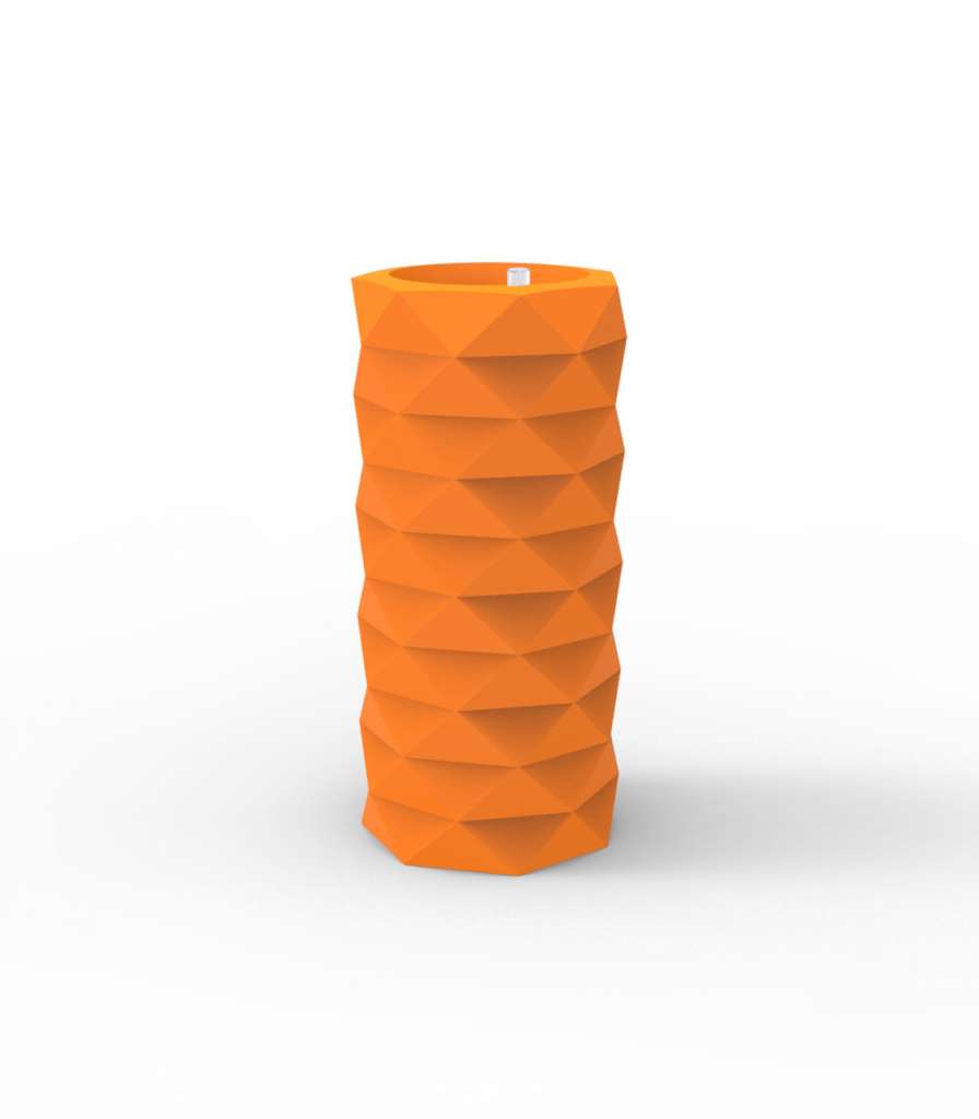 Vondom - MARQUIS Blumentopf - orange - Ø 30 x 82 cm - Bewässerungssytem - outdoor
