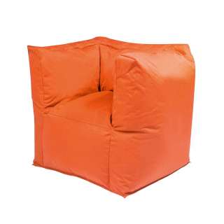 Sitzsack Sessel in Orange Outdoor