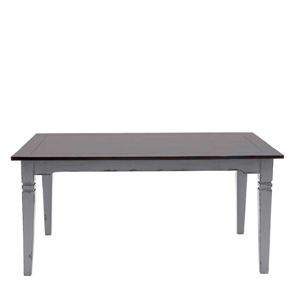 Massivholztisch im Shabby Chic Design Akazie