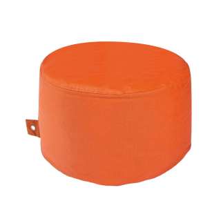 Outdoor Pouf für Lounge Orange