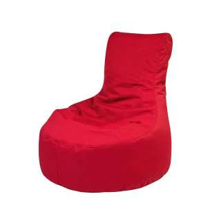 Sitzsack mit Rückenlehne Rot