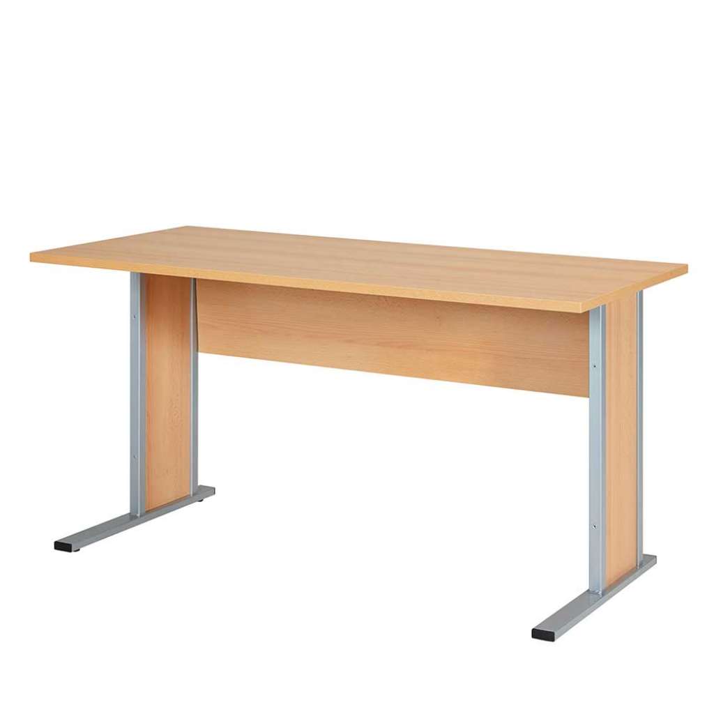 Schreibtisch mit Kufengestell 140 cm