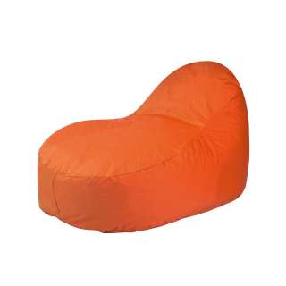 Outdoor Sitzsack in Orange Polyester