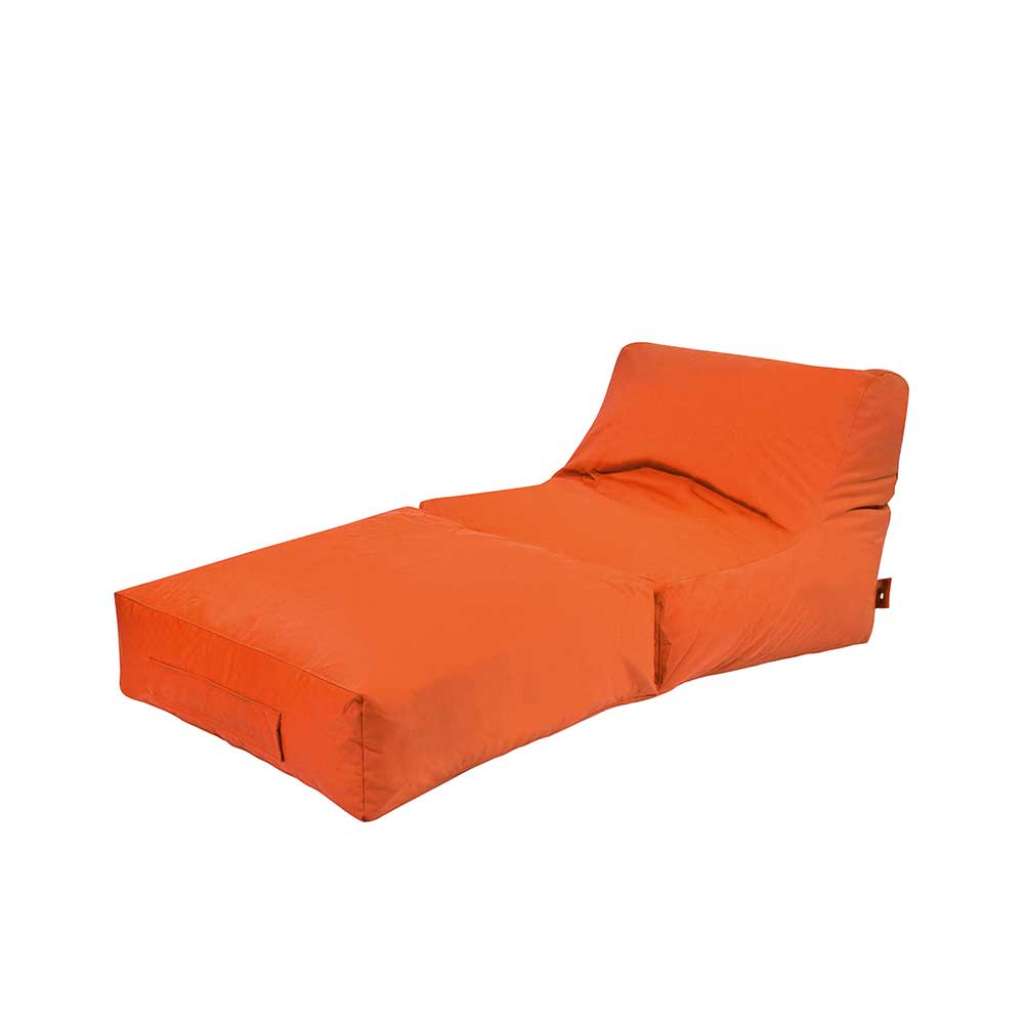 Sitzsack Lounge Liege in Orange Wetterfest