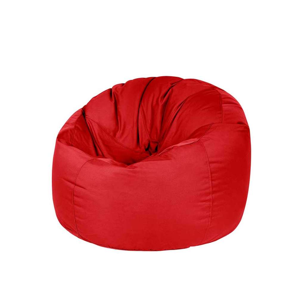 Sitzsack in Rot für draußen