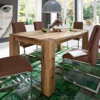 Tisch aus Balkeneiche ausziehbar