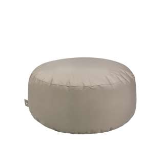 Sitzpouf in Grau Outdoor