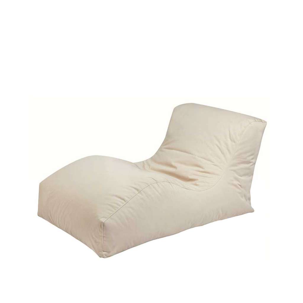 Sitzsack Liege in Beige Wetterfest