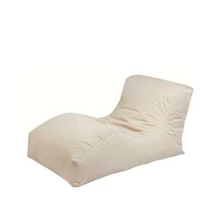 Sitzsack Liege in Beige Wetterfest