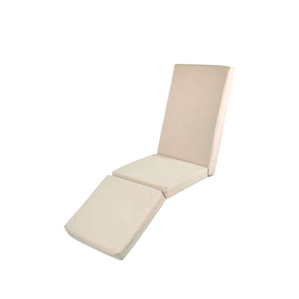 Gartenstuhl Auflage in Beige Wetterfest