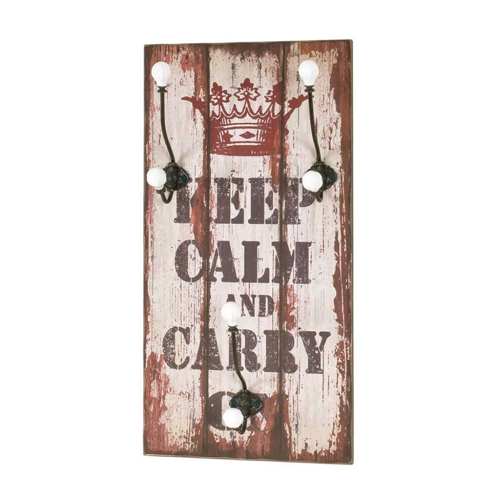 Haken Garderobe im Vintage Look 30 cm breit