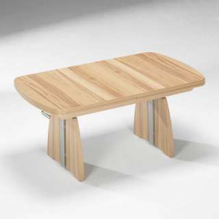 Couchtisch mit Kernbuche furniert ausziehbar