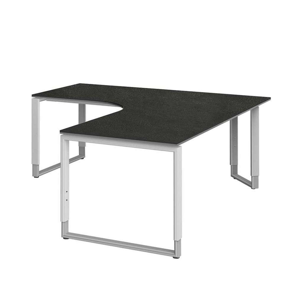 Schreibtisch für Ecke höhenverstellbar