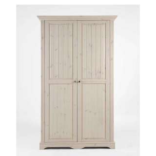 Babyschrank in Weiß Kiefer massiv
