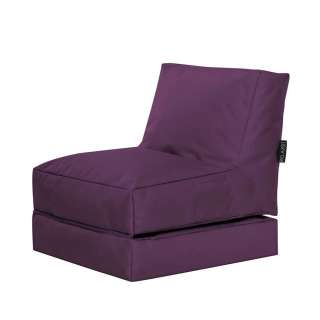 Liege Sitzsack in Violett outdoor