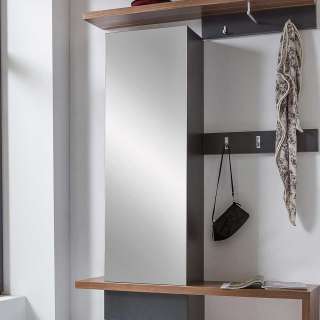 Aufsatzschrank mit Spiegel Garderobe