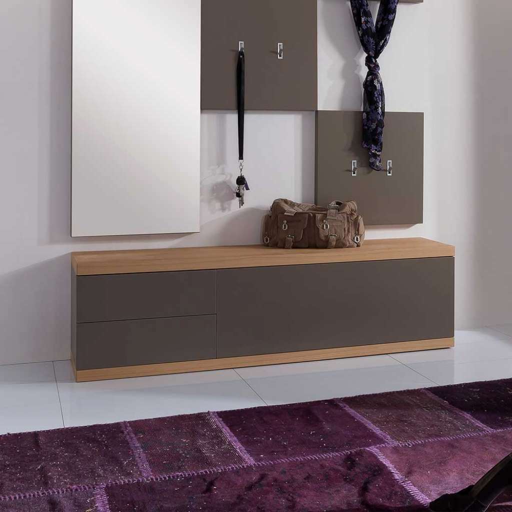 Bank für Garderobe Schubladen