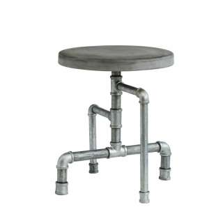 Hocker in Grau Industriedesign