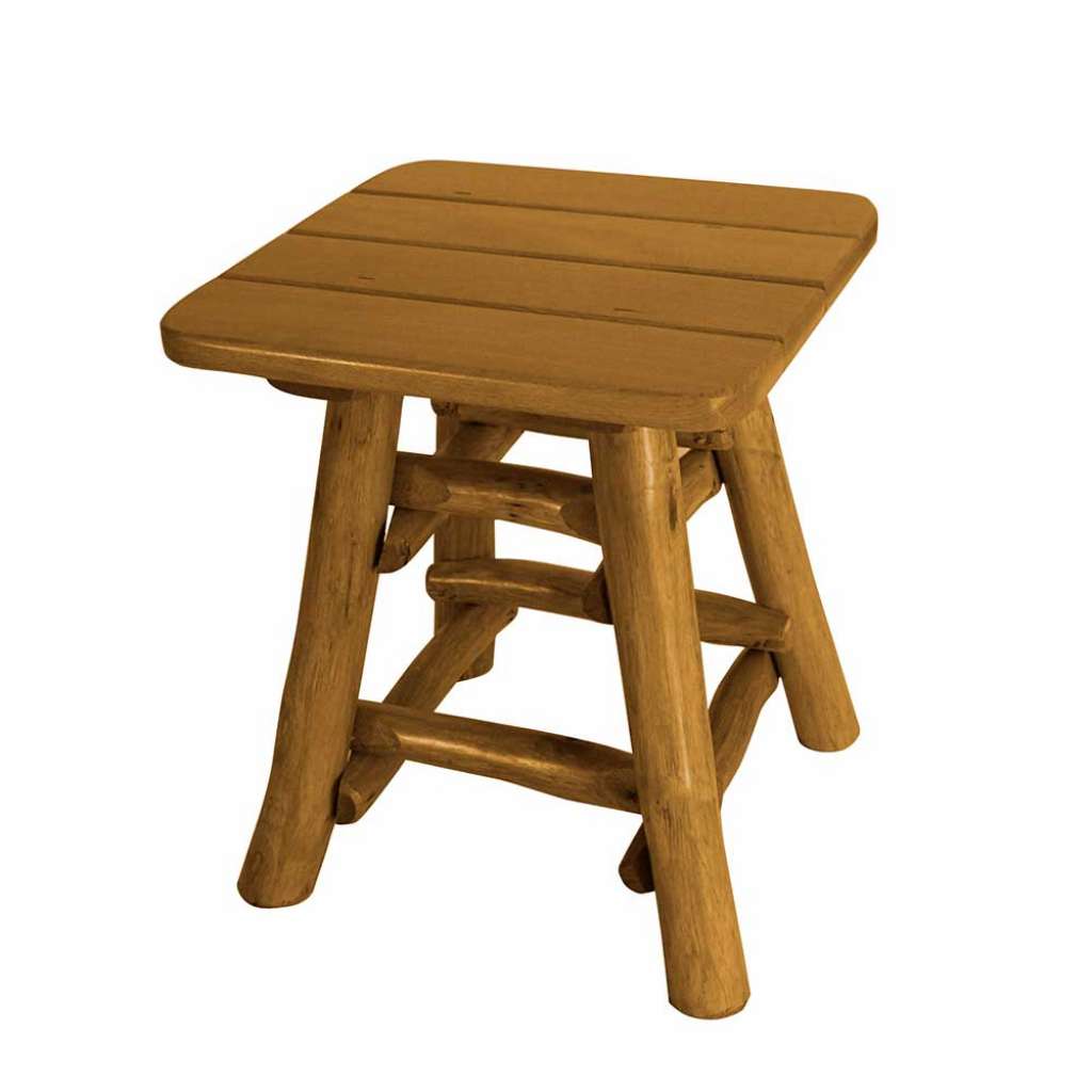 Holzhocker massiv Outdoor