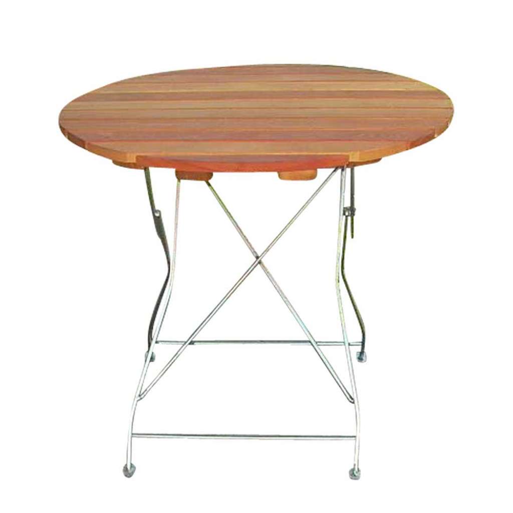 Gartentisch klappbar Rund