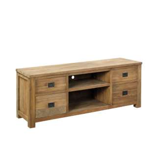 Fernsehtisch aus Teak Massivholz 160 cm