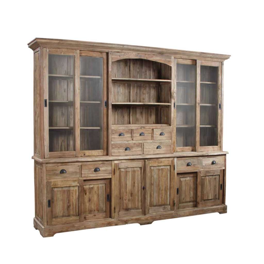 Massivholz Schrank mit Schiebetüren Landhaus rustikal