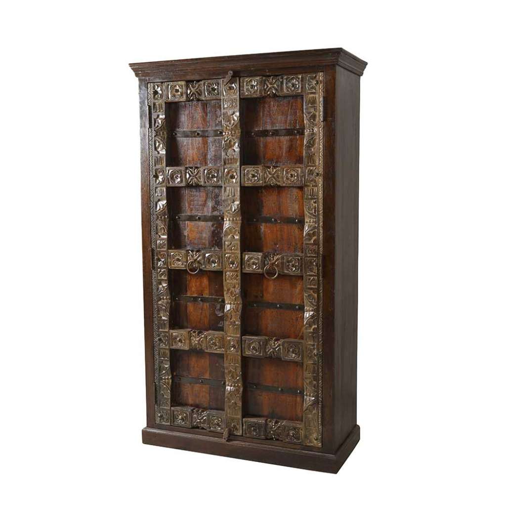 Massivholzschrank aus Teak Indisches Design