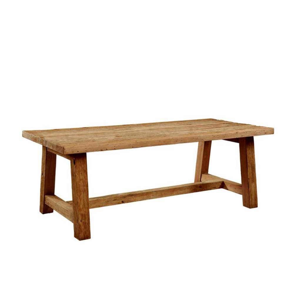 Esszimmertisch aus Teak Altholz massiv