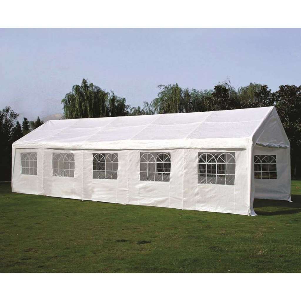 Party Gartenzelt in Weiß 4m