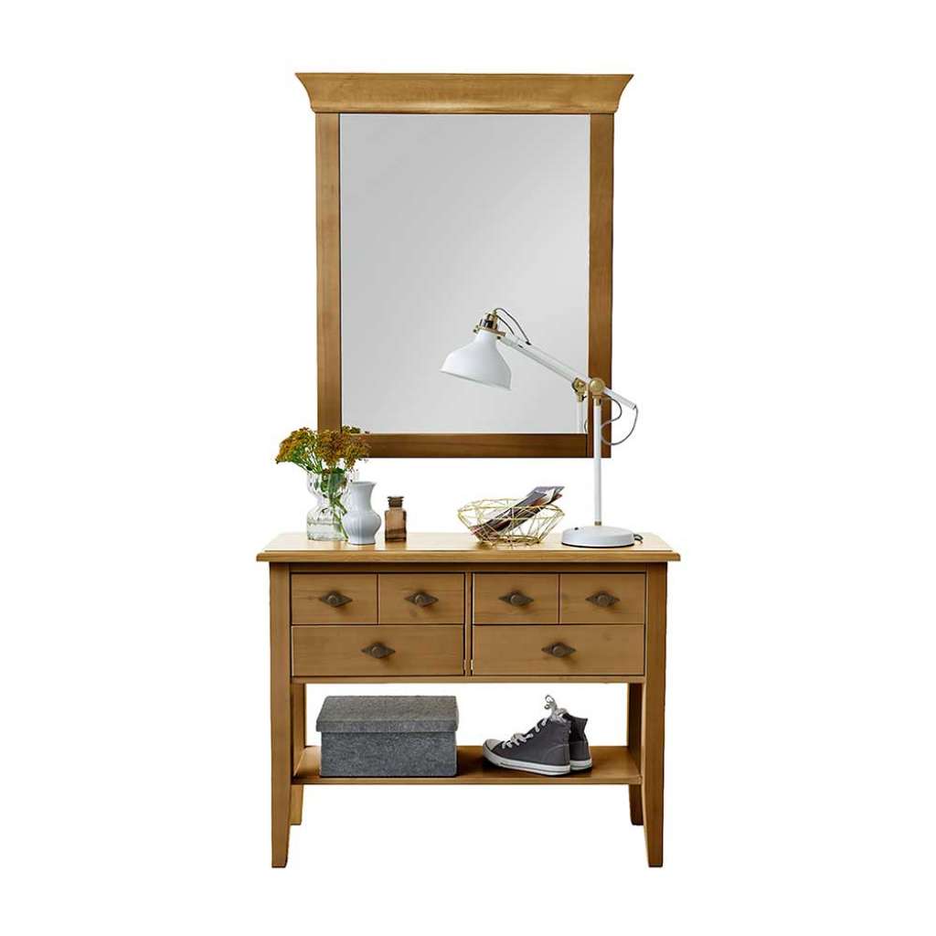 Möbel Set aus Kiefer Massivholz Landhaus (2-teilig)