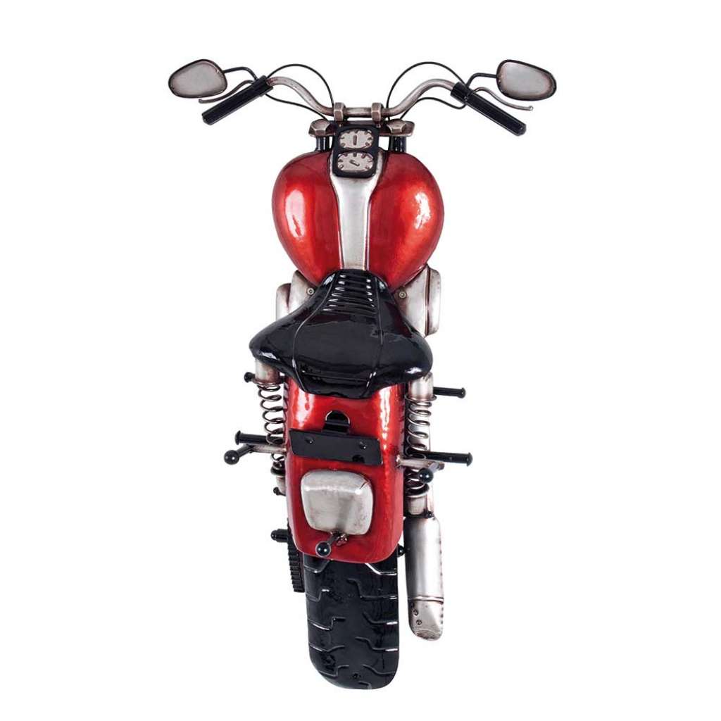Garderobe im Motorrad Design Rot Schwarz