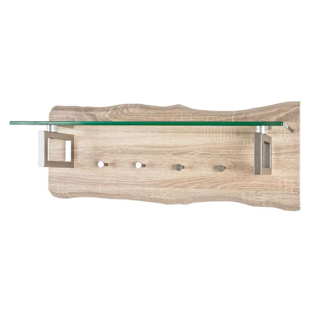 Garderobe mit Glasablage Haken