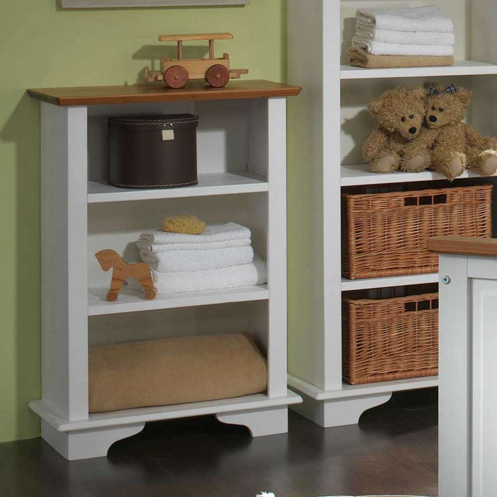 Regal für Babyzimmer Weiß Kiefer