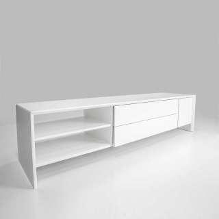 Design Lowboard in Weiß 180 cm