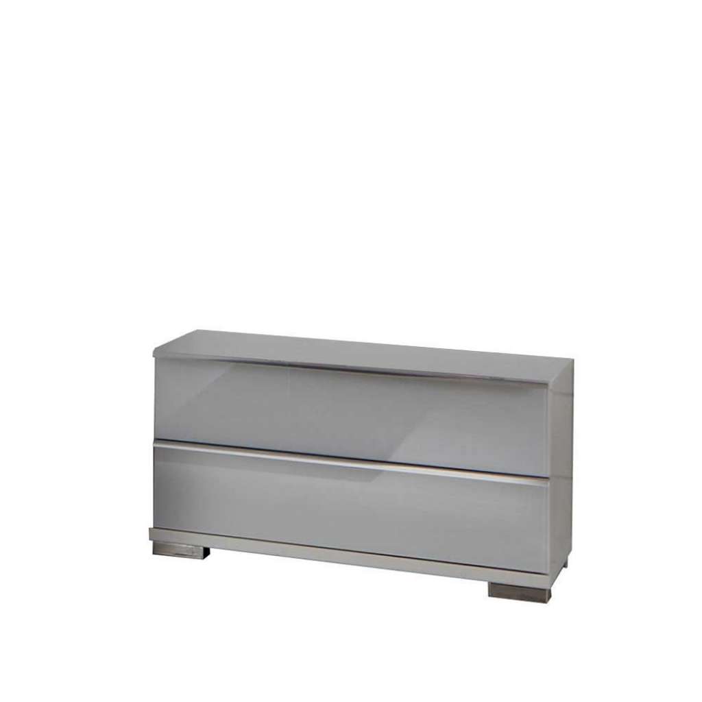 Nachtkommode in Weiß 60 cm breit