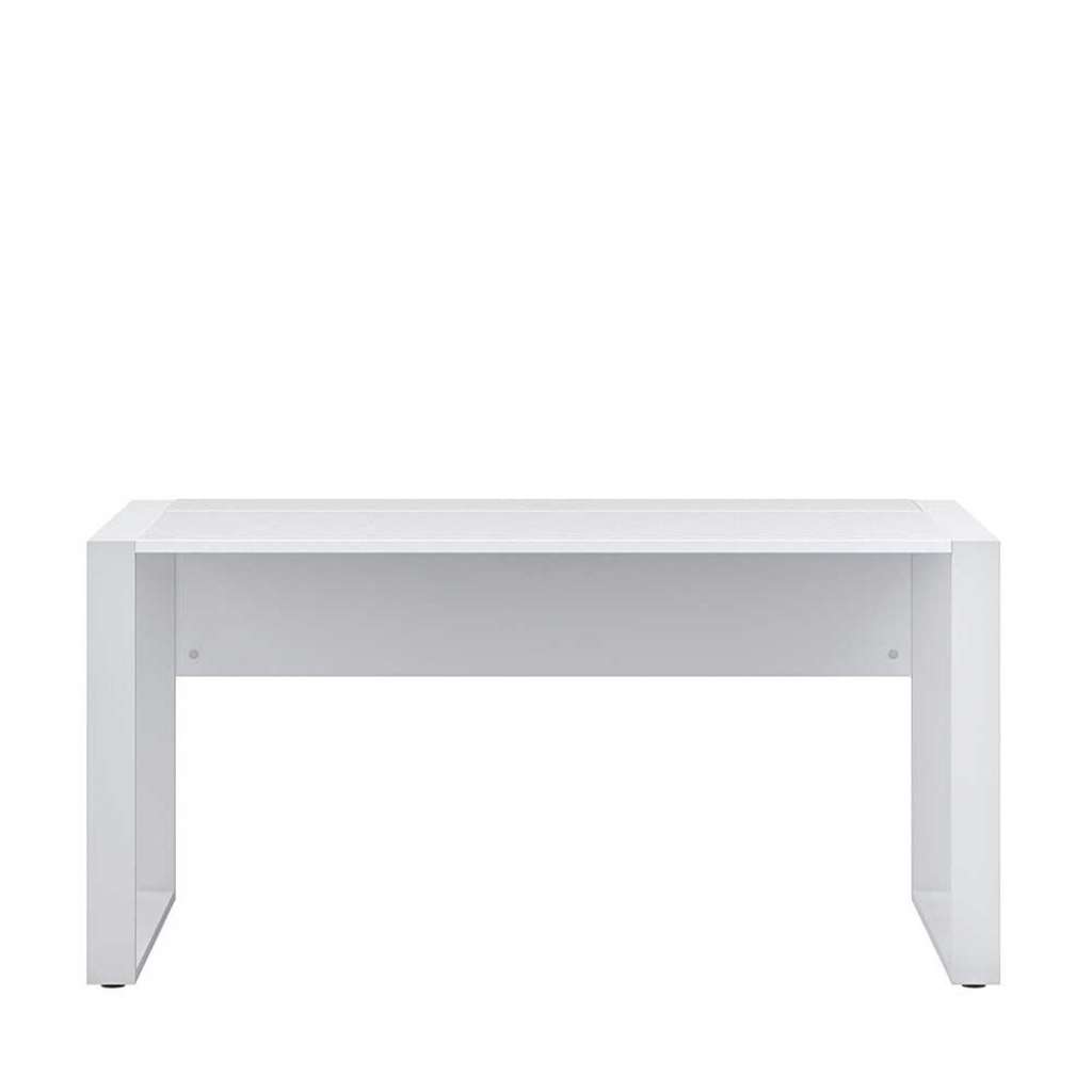 Computer Schreibtisch in Weiß 150 cm