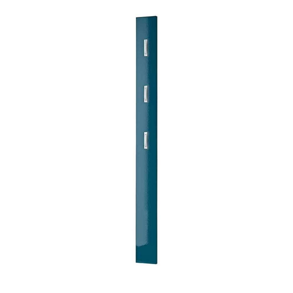 Flurgarderobe in Petrol Blau  Hochglanz modern