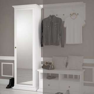 Dielenschrank mit Spiegeltür Skandinavischer Landhausstil